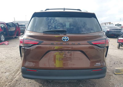 2021 Toyota Sienna Xle, daño Frontal derecho, Iaai lote 44547497, foto 17 de 17