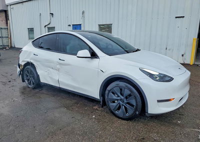 2025 Tesla Model Y, Rear End damage, Copart lot 58233586, photo 4 of 14