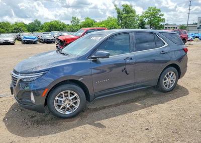 2022 Chevrolet Equinox Lt, uszkodzenie: Przód, Copart lot 85790665