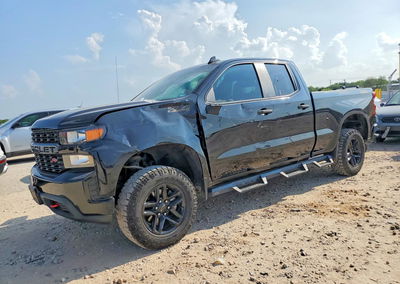 2019 Chevrolet Silverado K1500 Trail Boss Custom, Front End damage, Copart lot 54962686