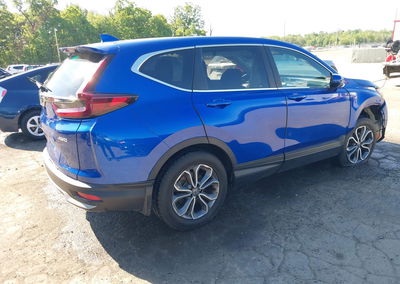 2021 Honda Cr-v Awd Ex, daño Lateral izquierdo, Iaai lote 44994966, foto 4 de 16
