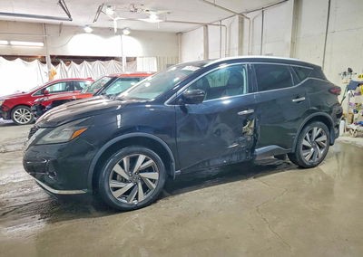 2020 Nissan Murano Sl, daño Lateral, Copart lote 57478776