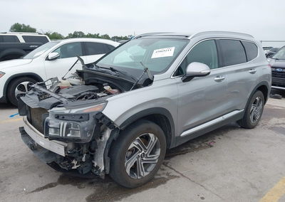 2022 Hyundai Santa Fe Sel, пошкодження: Правий перед, Iaai лот 45069211, фото 2 з 17