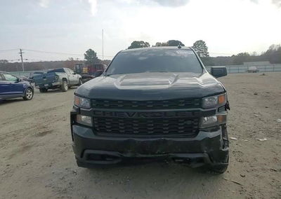 2021 Chevrolet Silverado K1500 Custom, Front End damage, Copart lot 91781585, photo 13 of 14