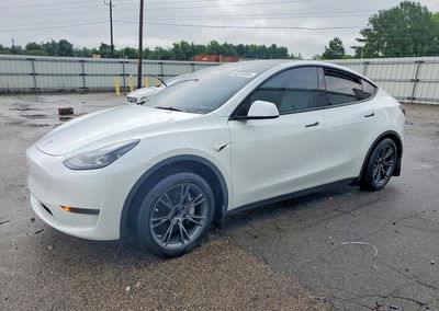 2025 Tesla Model Y, Rear End damage, Copart lot 58233586
