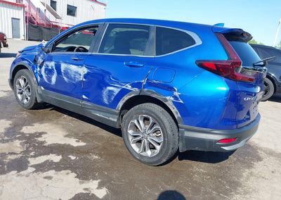 2021 Honda Cr-v Awd Ex, daño Lateral izquierdo, Iaai lote 44994966, foto 3 de 16