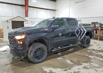 2022 Chevrolet Silverado K1500 Trail Boss Custom, uszkodzenie: Przód, Copart lot 75614195