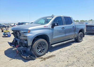 2021 Chevrolet Silverado K1500 Lt Trail Boss, пошкодження: Передня частина, Copart лот 54848756