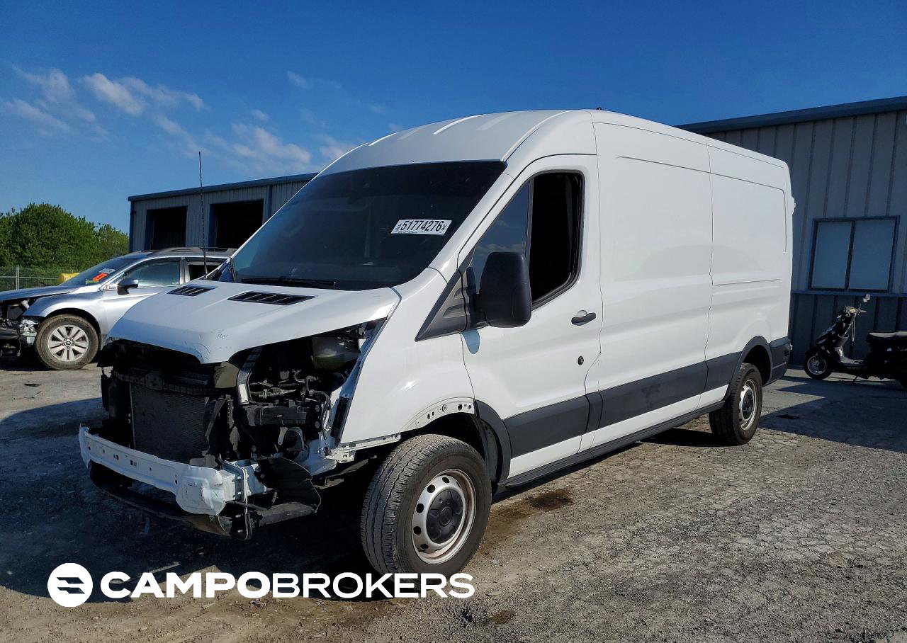 2023 Ford Transit 250 Delivery Van, пошкодження: Передня частина, Copart лот 51774276