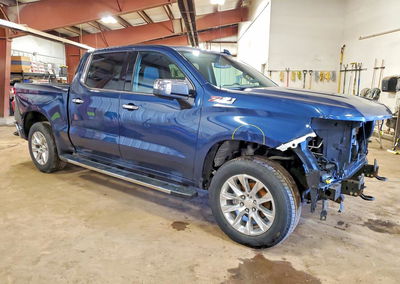 2022 Chevrolet Silverado Ltd K1500 Ltz, пошкодження: Передня частина, Copart лот 51857966, фото 4 з 15