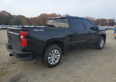2021 Chevrolet Silverado K1500 Custom, Front End damage, Copart lot 91781585, photo 3 of 14