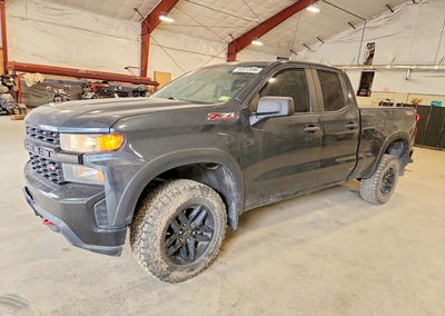 2019 Chevrolet Silverado K1500 Trail Boss Custom, Front End damage, Copart lot 54912696