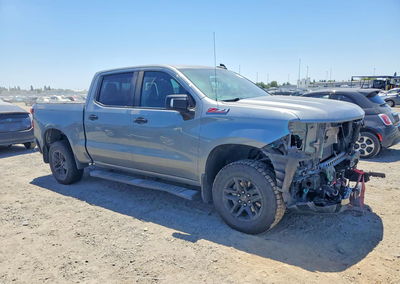 2021 Chevrolet Silverado K1500 Lt Trail Boss, uszkodzenie: Przód, Copart lot 54848756, zdjęcie 4 z 13