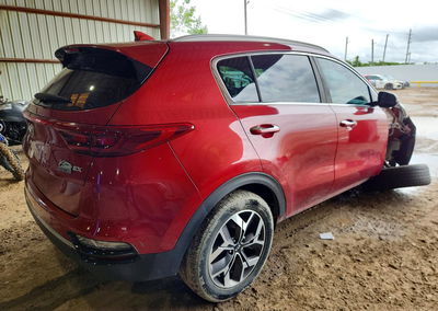 2020 Kia Sportage Ex, пошкодження: Передня частина, Copart лот 54981706, фото 3 з 13