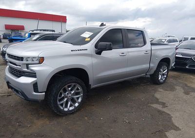 2020 Chevrolet Silverado 1500 4wd  Short Bed Rst, пошкодження: Правий бік, Iaai лот 45214087, фото 2 з 19