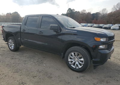 2021 Chevrolet Silverado K1500 Custom, Front End damage, Copart lot 91781585, photo 4 of 14