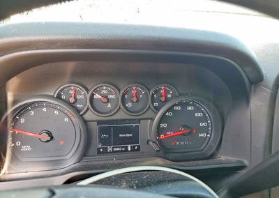 2019 Chevrolet Silverado K1500 Trail Boss Custom, Front End damage, Copart lot 54962686, photo 9 of 12