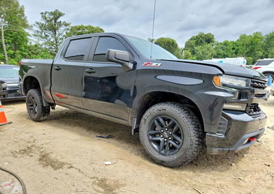 2021 Chevrolet Silverado K1500 Lt Trail Boss, daño Frontal, Copart lote 56064946, foto 4 de 14
