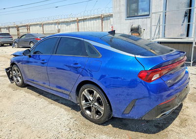 2022 Kia K5 Ex, Front End damage, Copart lot 52729246, photo 2 of 12