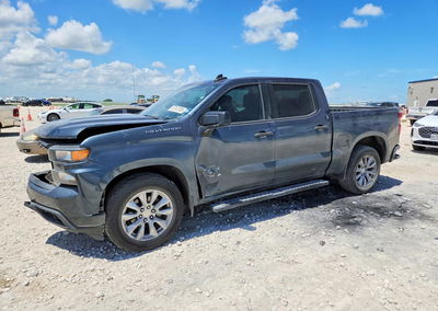 2019 Chevrolet Silverado C1500 Custom, daño Frontal, Copart lote 57347936