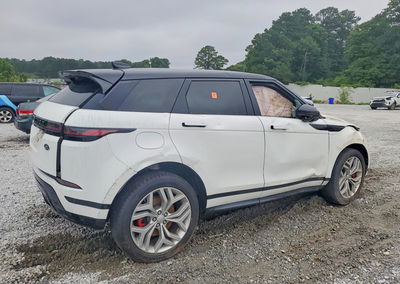 2021 Land Rover Range Rover Evoque R-dynamic Se, Top/Roof damage, Copart lot 55690316, photo 3 of 14