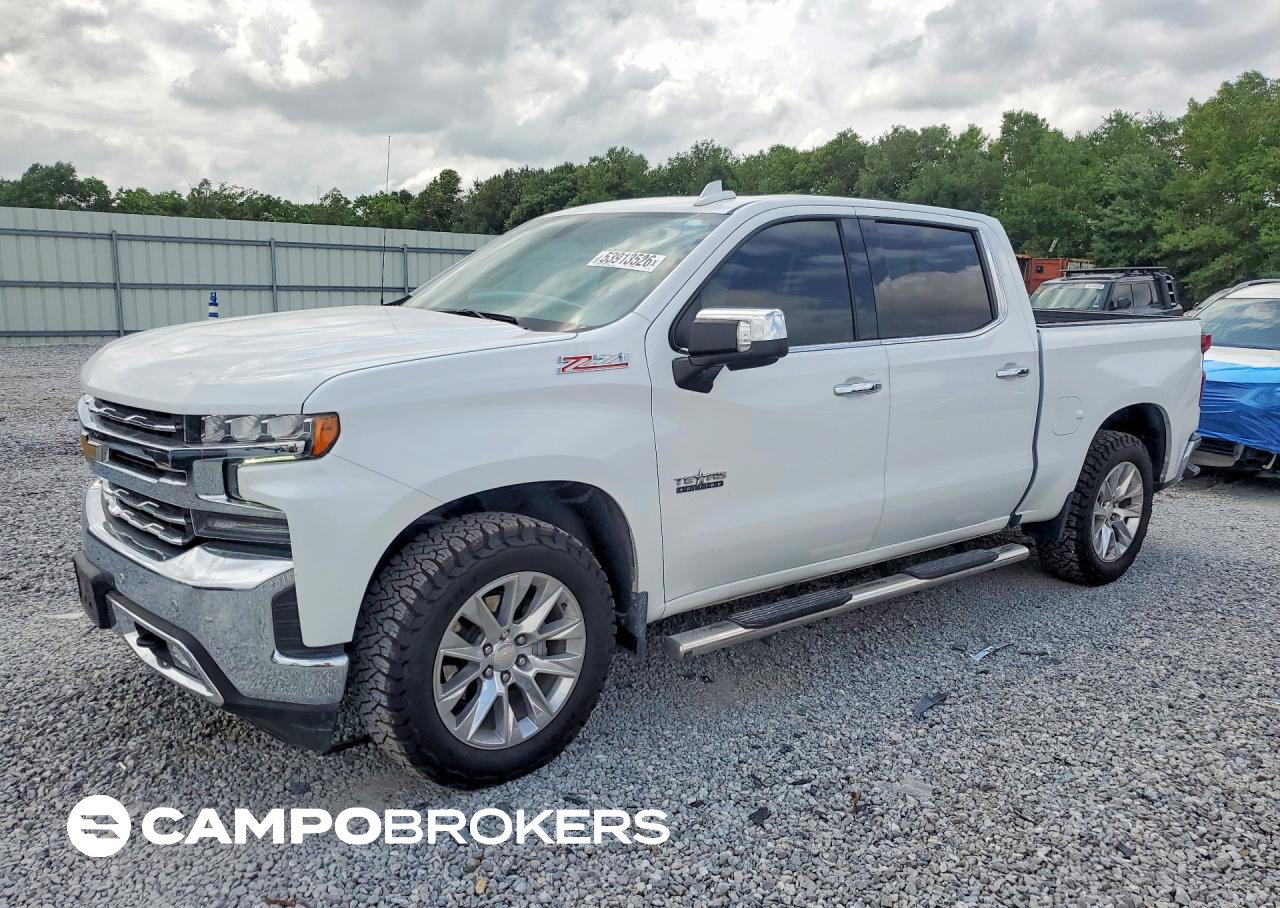 2021 Chevrolet Silverado K1500 Ltz, uszkodzenie: Drobne wgniecenia/zarysowania, Copart lot 53913526