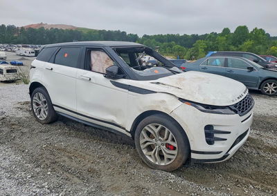2021 Land Rover Range Rover Evoque R-dynamic Se, Top/Roof damage, Copart lot 55690316, photo 4 of 14