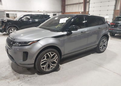 2020 Land Rover Range Rover Evoque Se, пошкодження: Правий бік, Iaai лот 43598982, фото 2 з 18