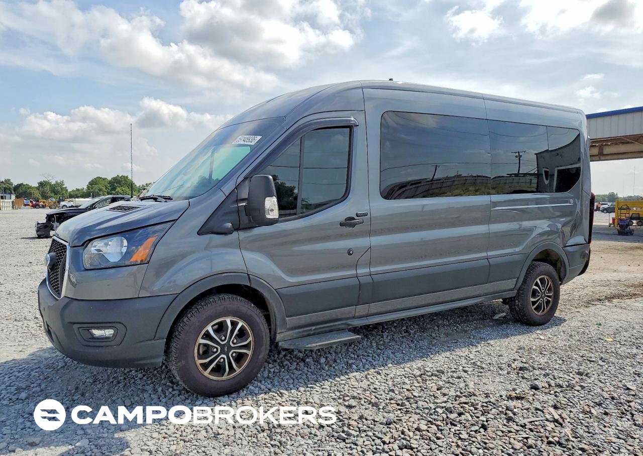 2024 Ford Transit T-150, uszkodzenie: Tył, Copart lot 59148936