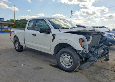 2023 Ford F150 Super Cab, daño Frontal, Copart lote 97685055, foto 4 de 12