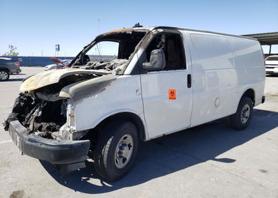 2020 Chevrolet Express G2500, пошкодження: Burn - Engine, Copart лот 52278684