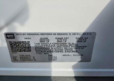 2025 Chevrolet Equinox Activ, daño Frontal, Copart lote 55589526, foto 12 de 14