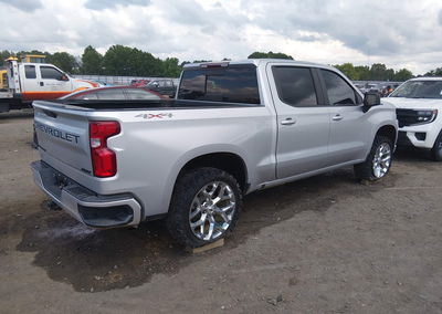2020 Chevrolet Silverado 1500 4wd  Short Bed Rst, пошкодження: Правий бік, Iaai лот 45214087, фото 4 з 19