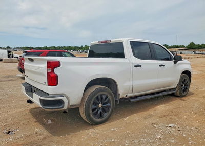 2021 Chevrolet Silverado C1500 Custom, пошкодження: Град, Copart лот 55019576, фото 3 з 12