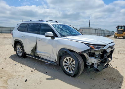 2026 Toyota Grand Highlander Hybrid Xle, пошкодження: Передня частина, Copart лот 53006916, фото 4 з 14
