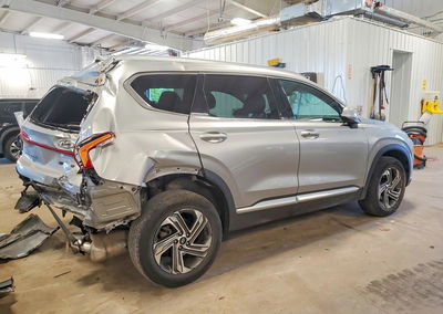 2021 Hyundai Santa Fe Sel, пошкодження: Задня частина, Copart лот 58403056, фото 3 з 14