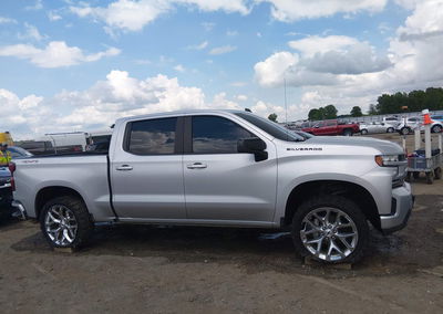 2020 Chevrolet Silverado 1500 4wd  Short Bed Rst, пошкодження: Правий бік, Iaai лот 45214087, фото 13 з 19
