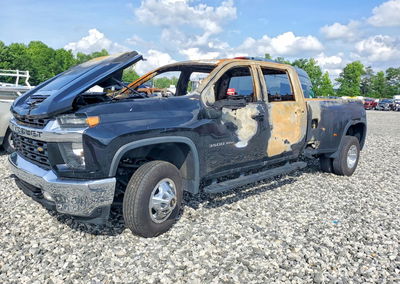 2022 Chevrolet Silverado K3500 Lt, пошкодження: Пожежа, Copart лот 54995816