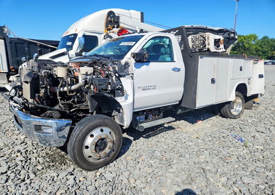2023 Chevrolet Silverado Medium Duty, Rollover damage, Copart lot 56028806