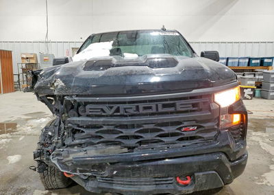 2022 Chevrolet Silverado K1500 Trail Boss Custom, uszkodzenie: Przód, Copart lot 75614195, zdjęcie 5 z 13