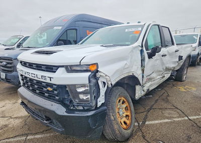 2021 Chevrolet Silverado K2500 Heavy Duty, Side damage, Copart lot 56767506