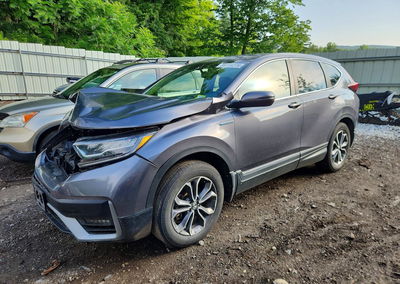 2022 Honda Cr-v Exl, daño Frontal, Copart lote 59766276