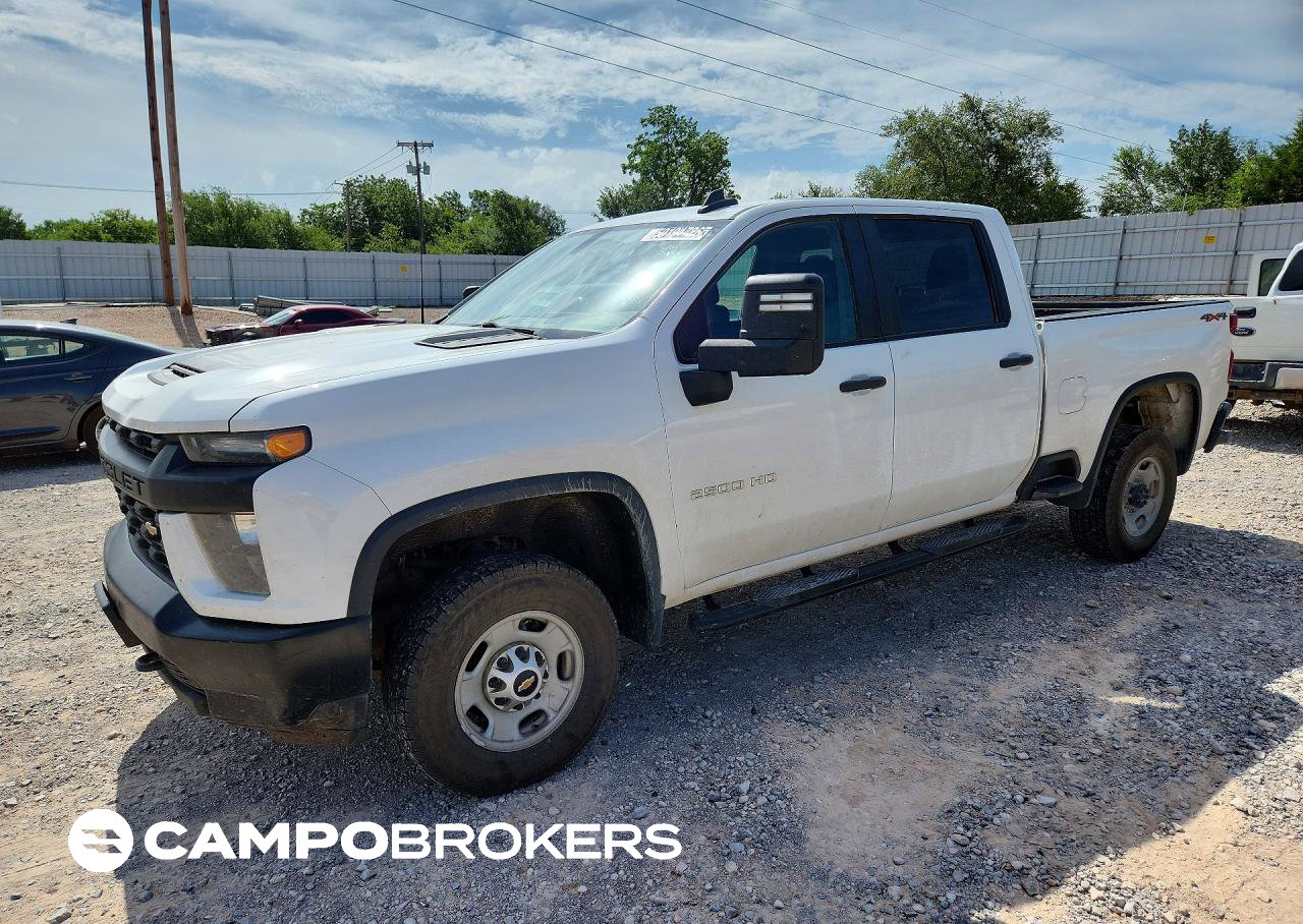 2023 Chevrolet Silverado K2500 Heavy Duty, Rear End damage, Copart lot 59191726