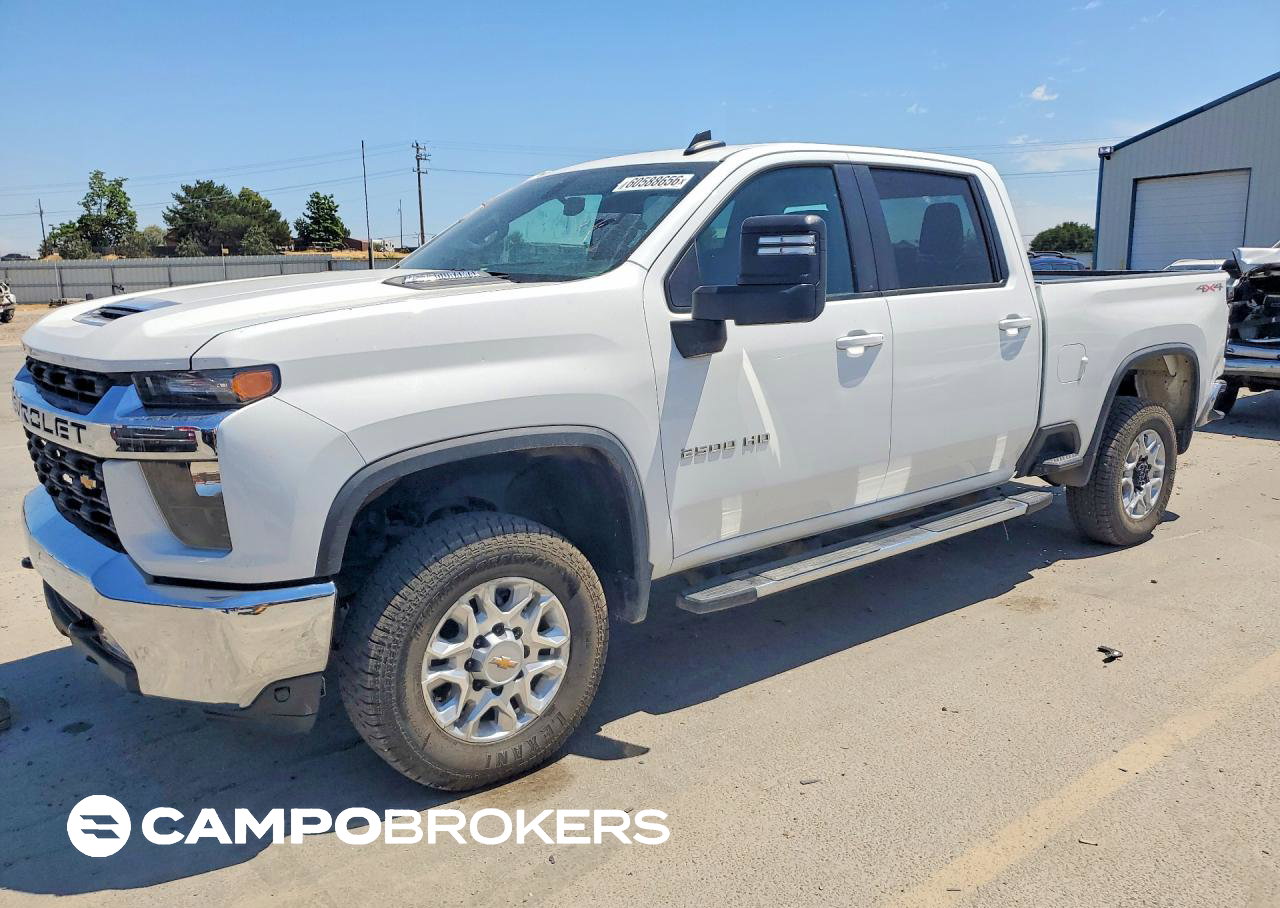 2023 Chevrolet Silverado 1500, Front End damage, Copart lot 60588656
