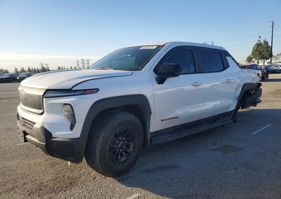 2024 Chevrolet Silverado, daño Lateral, Copart lote 42053816