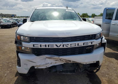 2021 Chevrolet Silverado K1500 Custom, Front End damage, Copart lot 52078976, photo 5 of 12