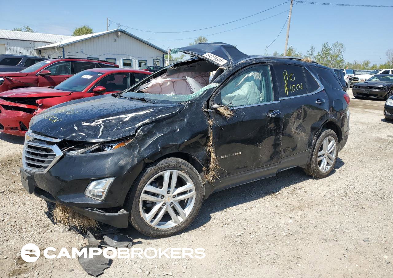 2020 Chevrolet Equinox Premier, uszkodzenie: Dachowanie, Copart lot 54379345