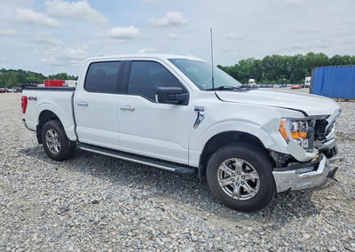 2023 Ford F150 Supercrew, uszkodzenie: Przód, Copart lot 55211996, zdjęcie 4 z 14