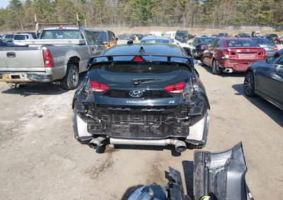 2022 Hyundai Veloster N, daño Front & Rear, Iaai lote 45033637, foto 17 de 19