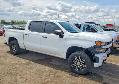 2021 Chevrolet Silverado K1500 Custom, Front End damage, Copart lot 52078976, photo 4 of 12